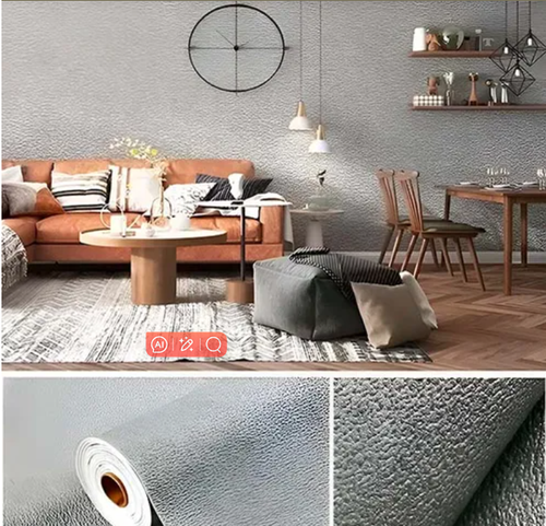 Self-adhesive 3D Wall Sticker XPE Anti-collision Wall Covering Waterproof Wall Panel