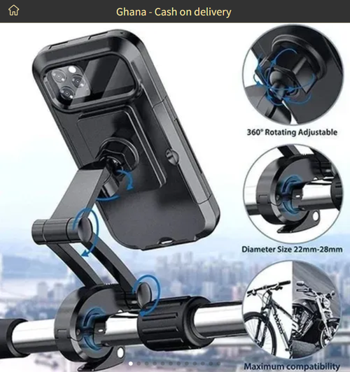 Best Selling Convenient Waterproof Phone Support Bike.Bicycle Mount Waterproof Holder and Case for Universal Smart Phone
