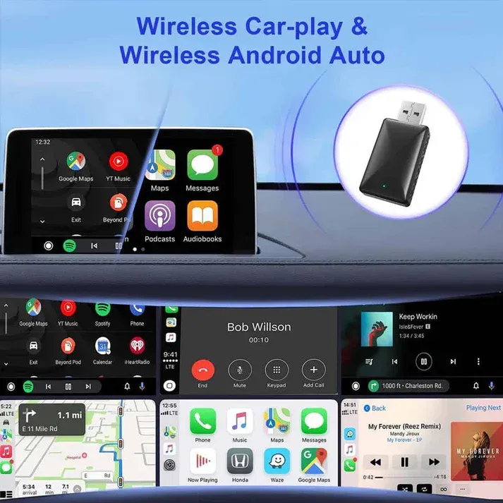 🔥🍳Limited-time discount🔥Wireless CarPlay Box with USB Port