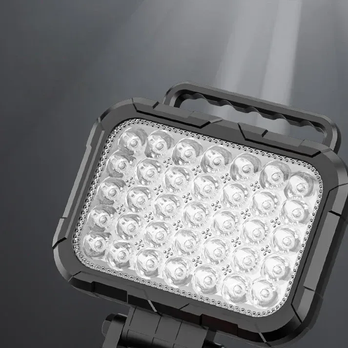 Portable 180° Rotating LED Work Lamp  （Including batteries）