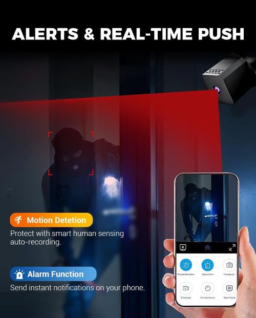 🔥Mini Magnetic Smart HD Security Camera – Protect Your Home Anytime, Anywhere!