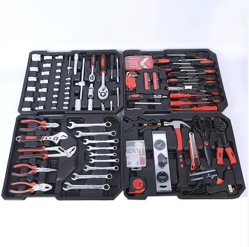 All-in-one professional tool box for auto repair and maintenance: 187 pieces of carbon steel auto repair machine repair aluminum pull rod case socket wrench set of hardware tools combination kit
