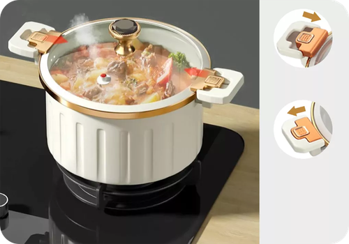 Multifunctional non-stick pressure cooker