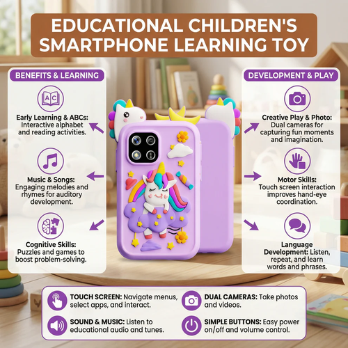 Educational Children's Smartphone Learning Toy