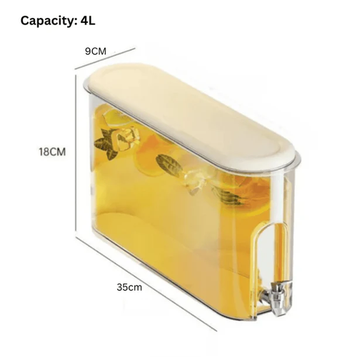 Large Capacity Fridge Beverage Dispenser (4Ltr)