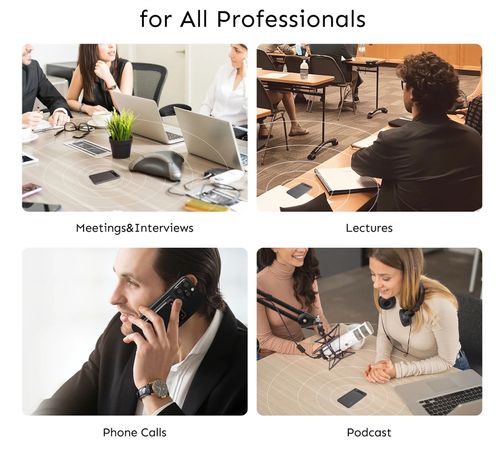 Magnetic AI-Powered Voice Recorder