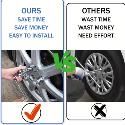 Car Tire Change Booster Wrench