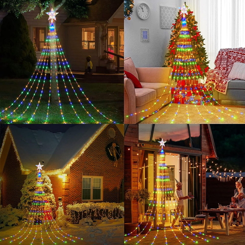 Starlight Cascade Tree Lights