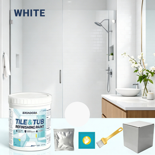 Premium tile and bathtub renovation paint kit