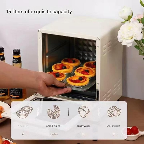 Multifunctional household microwave oven