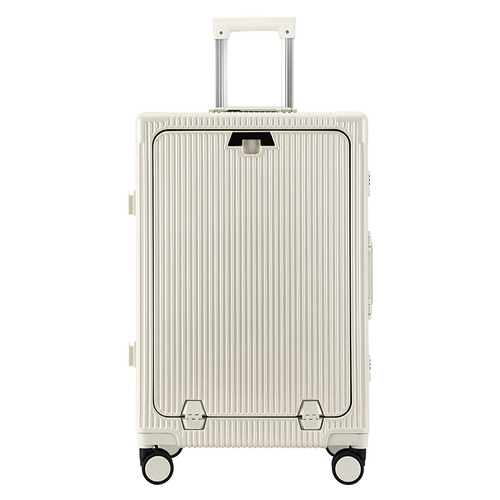 Multi-functional Side Opening Luggage, 20&24 Inch Boarding Case with Universal Wheels & Lock