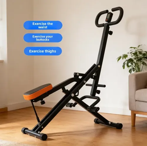 Multifunctional waist abdomen and hip riding machine deep squat machine aerobic training equipment