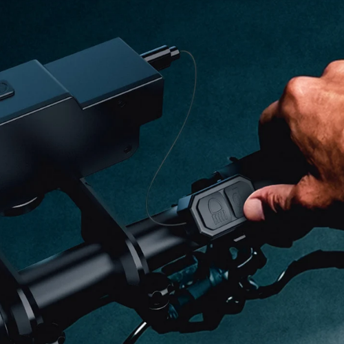 Rechargeable 28-LED Bicycle Headlight with Horn