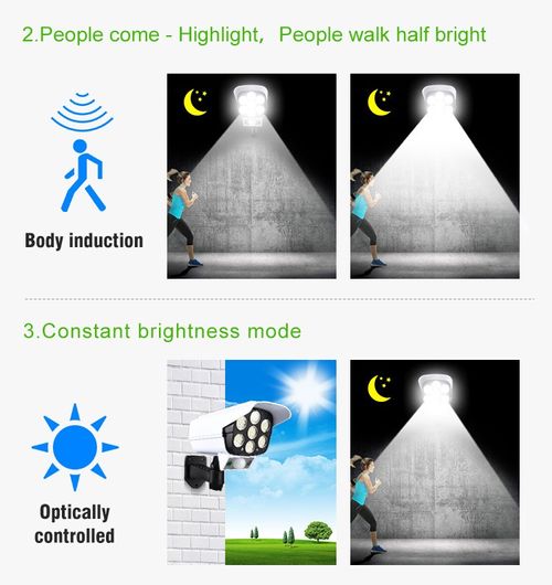 ✨2026 HOT SALE💥Camera-like Motion Sensor Solar Light