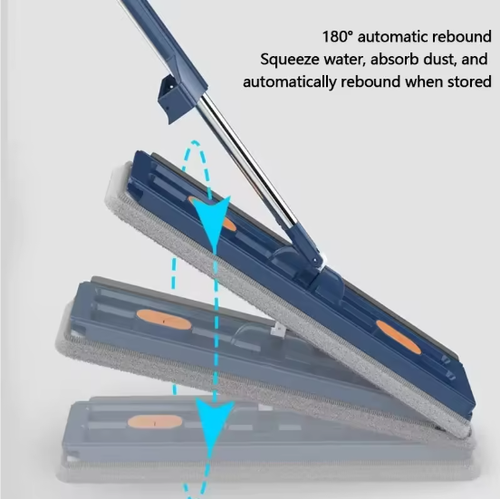Household Cleaning Large Flat Water Absorbing Mop for Lazy People to Mop the Floor with a Mop