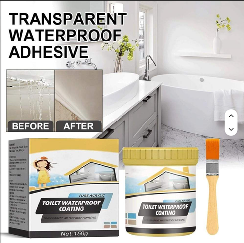 Transparent Waterproof Sealant Clear Roof Leak Repair Adhesive UV Resistant Flexible Waterproof Glue for Roof Wall Crack