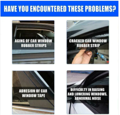 Window Lubricant Lifting Glass Abnormal Noise Elimination Sunroof Track Sealant Strip Lubrication Spray