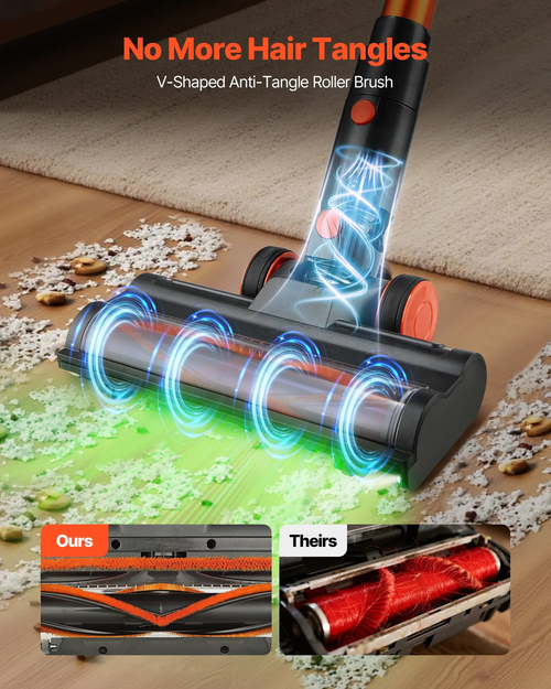 High-power handheld fast vacuum cleaner