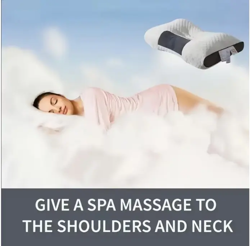 Antibacterial Neck Support Sleep-Aid Massage Pillow