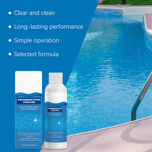 💧 Swimming Pool Purifying Liquid – Crystal Clear Water, Zero Hassle! ✨