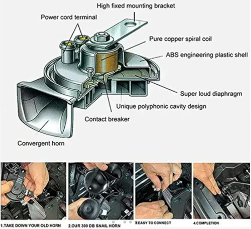 110DB TRAIN HORN FOR TRUCKS