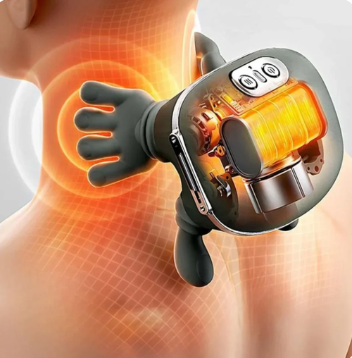 2026 Bionic Neck Shoulder Massager Kneading Massager Shawl 3-Level Modes Neck Cervical Waist Leg Body Muscles Massage Pillow