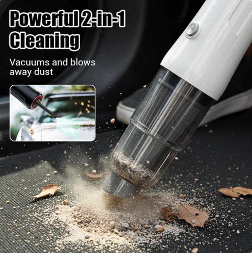 🔥Hot Selling! Portable handheld blower and vacuum cleaner, with both blowing and vacuuming functions, wireless design, and multi-functional.
