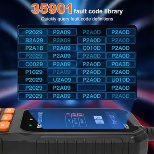 Professional OBD Fault Code Reader for Auto Repair, Car Engine Malfunction Indicator Light Detector, Real-Time Data Stream