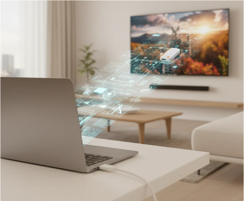 50-meter Wireless Point-to-point Receiving Transmitter Enterprise Screen Projector Computer Conference for High-definition