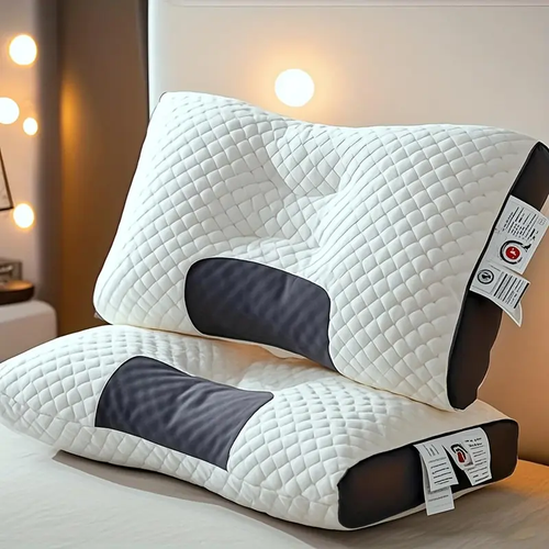 Antibacterial Neck Support Sleep-Aid Massage Pillow