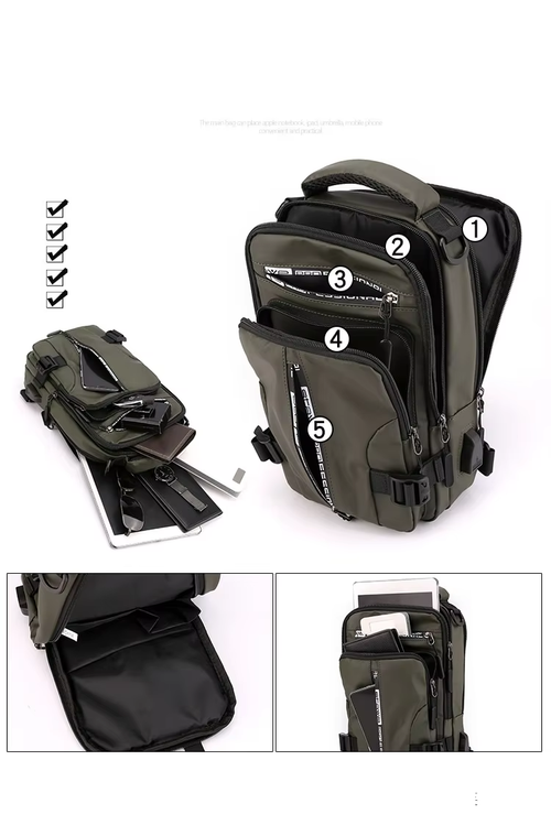 Multi-functional Crossbody Bag