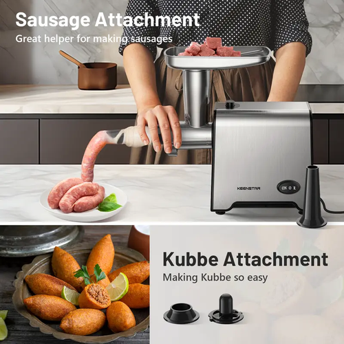 Electric Meat Grinders, Sausage Stuffer Maker