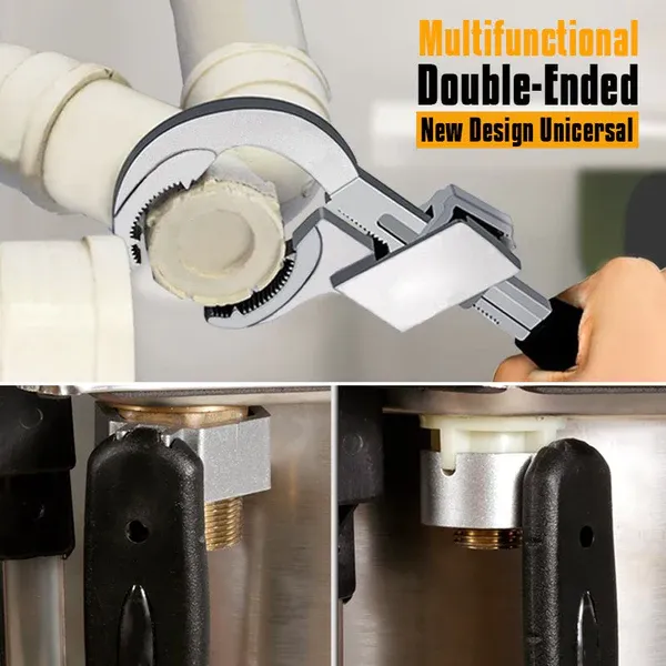 🔥Universal adjustable double-ended wrench