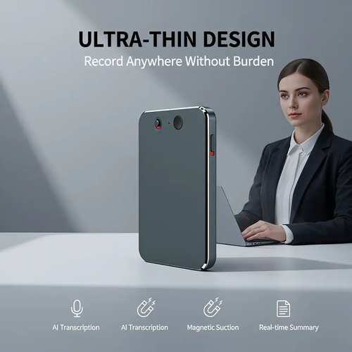 New A3 AI Recorder ChatGPT Intelligent Transcription, Translation Recording Pen APP Controls Recorder