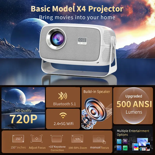 2026 X4 Smart Projector