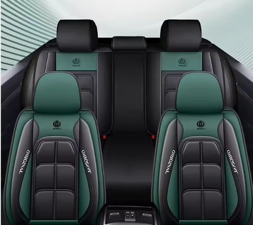 Universal car seat cushions, PU leather car seat covers, fully enclosed and waterproof, universal five-seater, all-season seat cushions.