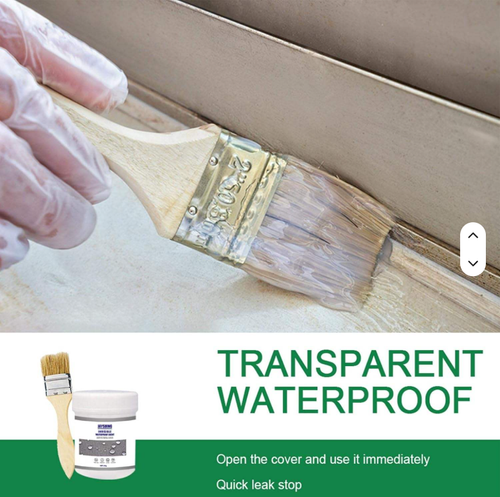 Transparent Waterproof Sealant Clear Roof Leak Repair Adhesive UV Resistant Flexible Waterproof Glue for Roof Wall Crack