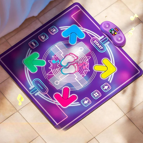 Homero 6 Game Modes Musical Dance Mat with Bluetooth