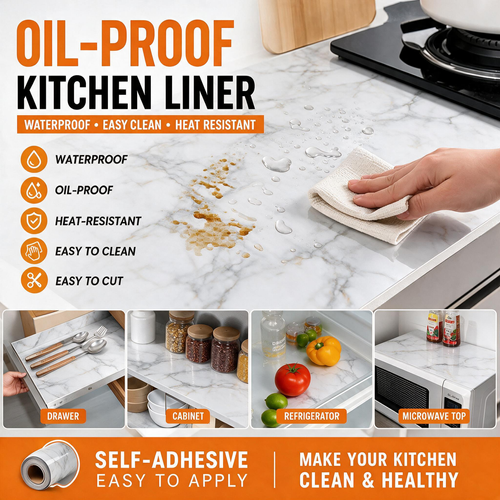 💎🍳 Marble Kitchen Peel & Stick Wallpaper | Backsplash | Waterproof Kitchen Stickers ✨💧