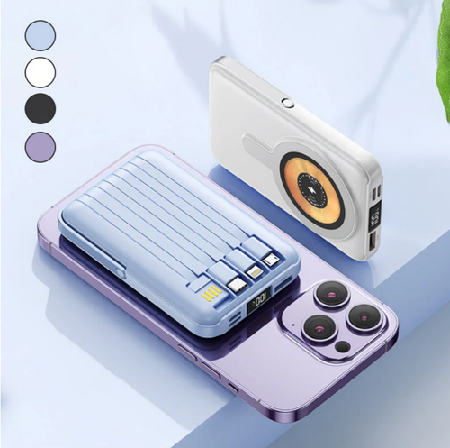 🔋Magnetic Wireless Power Bank 10000mAh Fast Chargrs