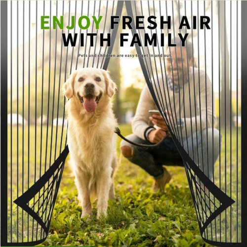 🔥Partition Keeps Bugs Out Insect Screen Mosquito Self Sealing Heavy Duty Hands Free Mosquito Curtain Mesh Magnetic Door Net