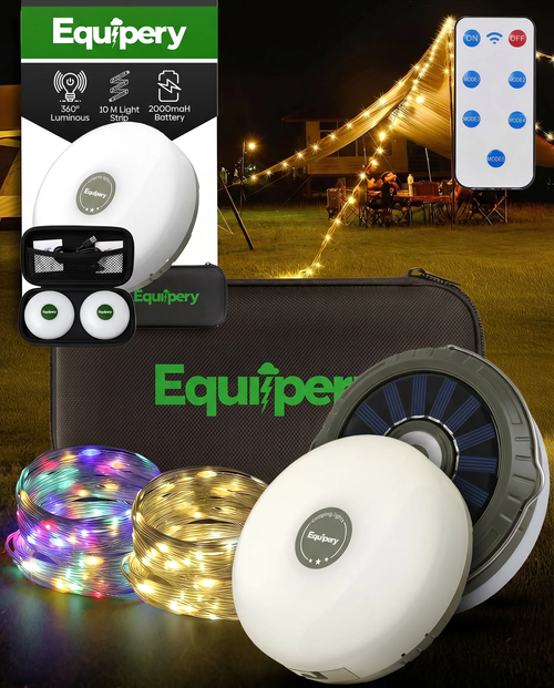 Solar string lights (length: 10m)
