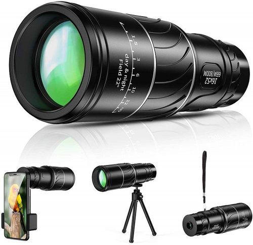 🔥16x52 Monocular Bifocal Optical Zoom Telescope