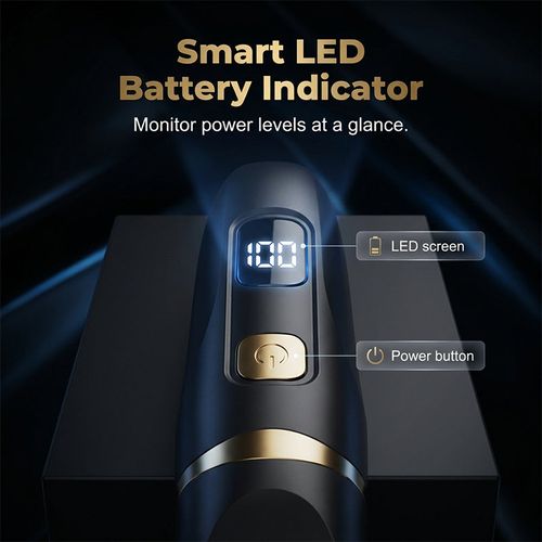 3-in-1 Hair Clipper, Shaver, and Nose Hair Trimmer Set – USB Rechargeable