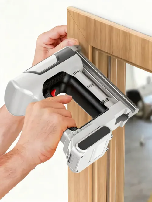 The efficiency booster for carpentry and decoration work: Single-shot and multi-shot lithium battery nail gun