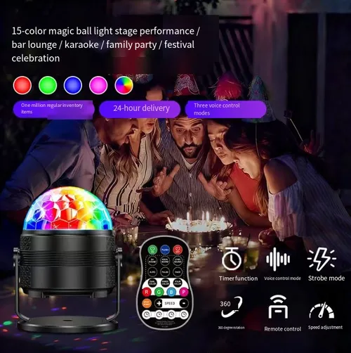 KTV home-use mini magic ball stage party lights