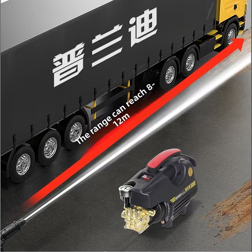 High-pressure car washer, household 220V car cleaning water gun, portable small cleaning machine, fully automatic car washing gadget