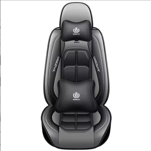 Universal car seat cushions, PU leather car seat covers, fully enclosed and waterproof, universal five-seater, all-season seat cushions.