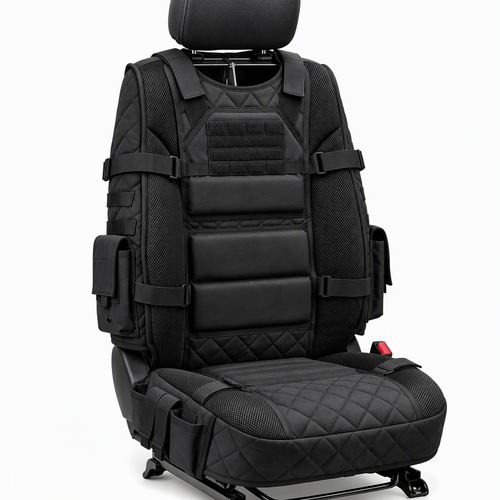 🚙 Car Seat Back Protector Organizer – Outdoor Gear Storage Cover for SUV & Truck