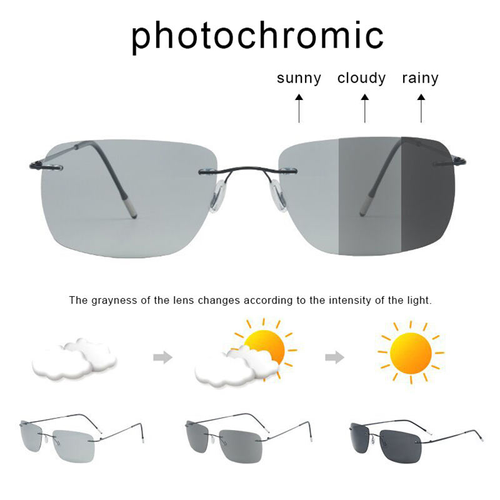 SPORT INTELLIGENT PHOTOCHROMIC PROGRESSIVE BIFOCAL PRESBYOPIA GLASSES